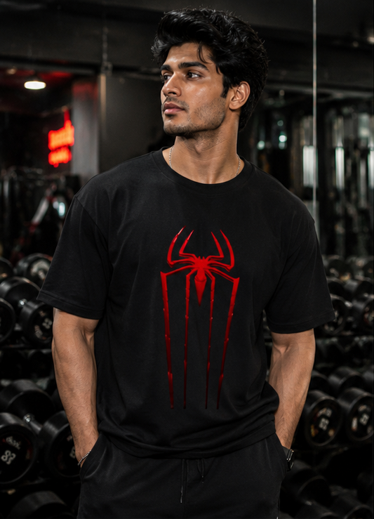Spider Man Classic Black T-Shirt