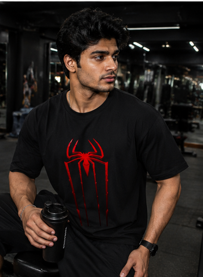 Spider Man Classic Black T-Shirt